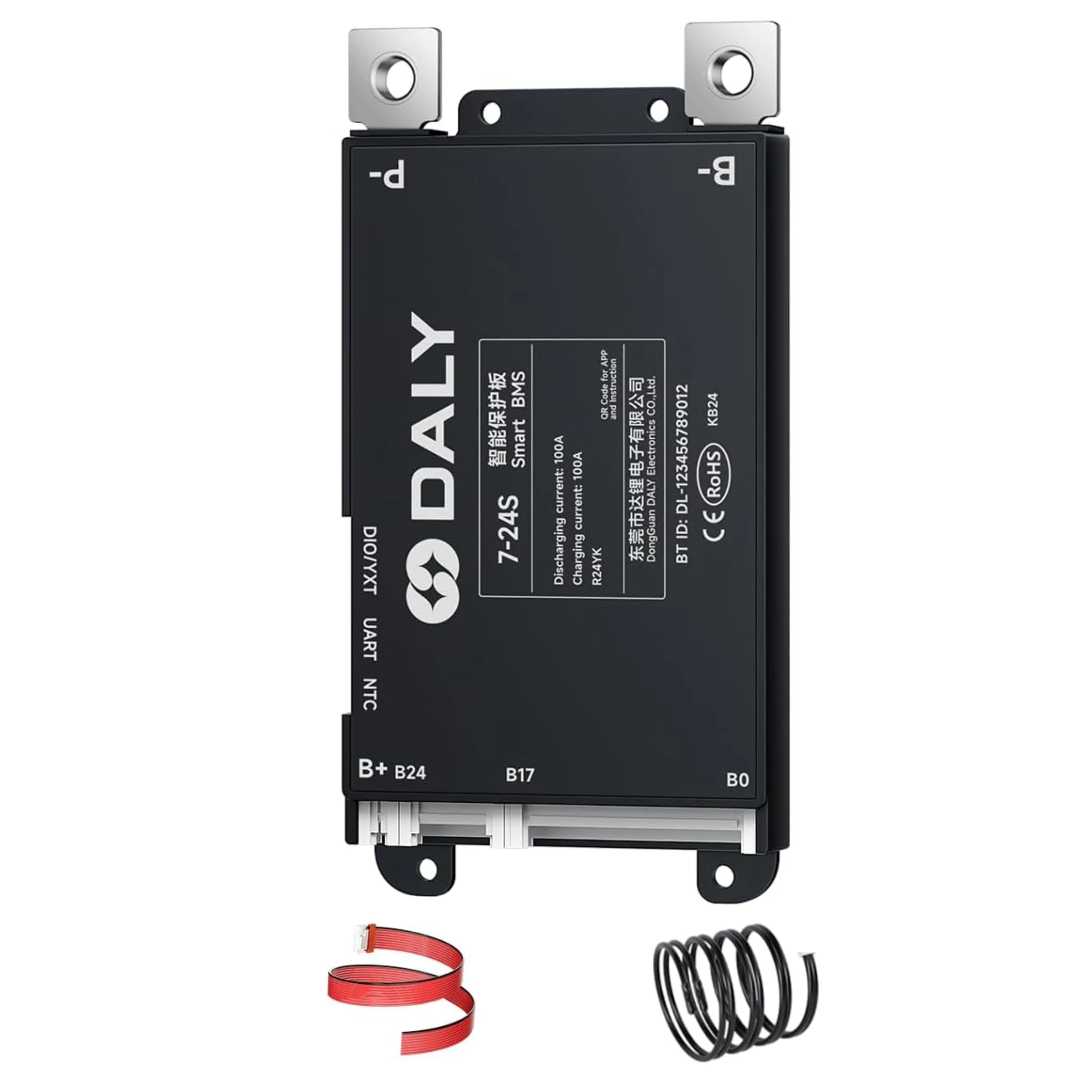 DALY BLACK SMART BMS 7-24S 100A